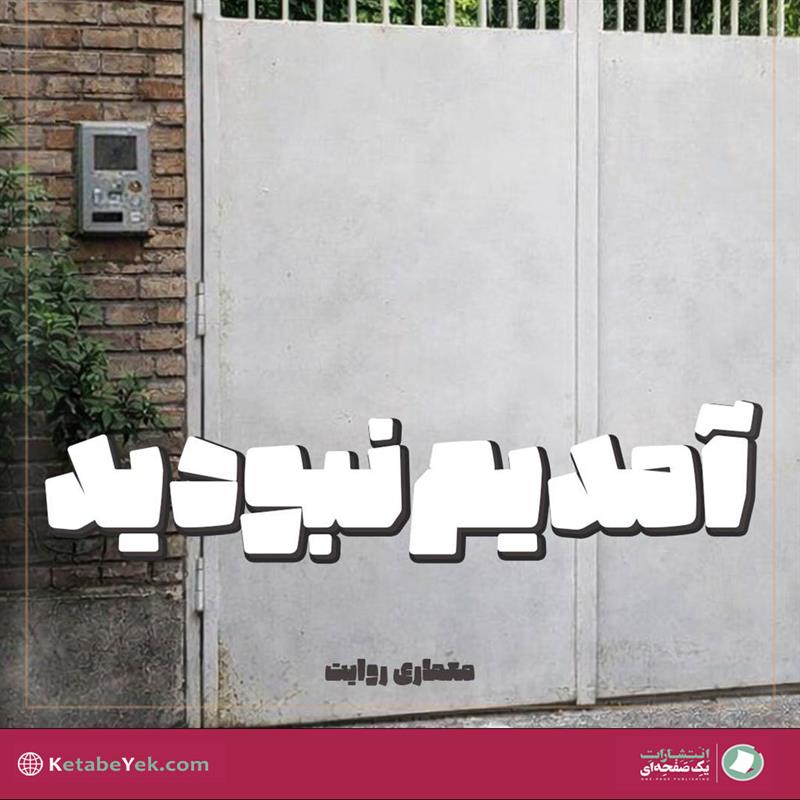 یادداشت آمدیم نبودید نوشته مهدی میرعظیمی